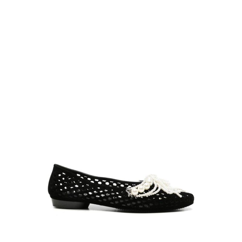 Heavenly Jelly Black Ballet Flats Women